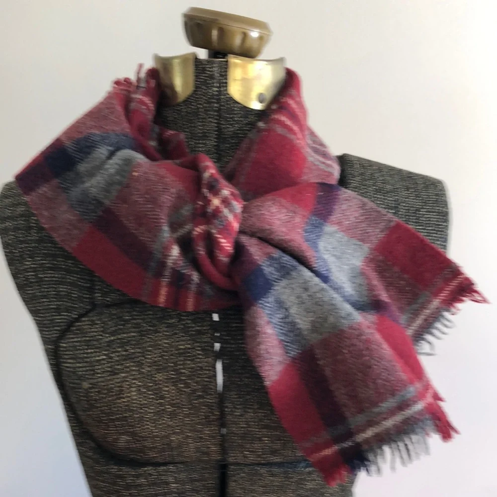 Vintage Wool or Wool blend Scarf